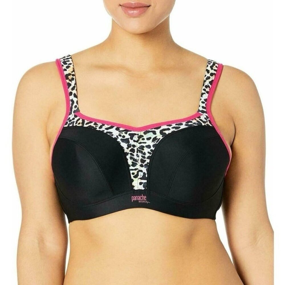 Panache Full‎ Busted Underwire Sports Bra-Racerback 5021A
